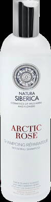 NATURA SIBERICA ARKTICKÁ RUŽA Regeneračný šampón pre suché a oslabené vlasy 400ml