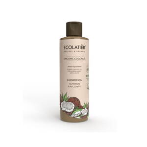 ECOLATIER ORGANIC COCONUT Sprchový olej Výživa a Obnova 250 ml