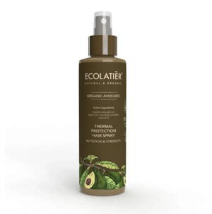 ECOLATIER ORGANIC AVOCADO Termálny ochranný sprej na vlasový styling VÝŽIVA a POSILNENIE 200 ml