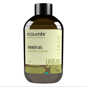 ECOLATIER URBAN - MORSKÉ MINERÁLY & MATCHA detox sprchový gél 600ml