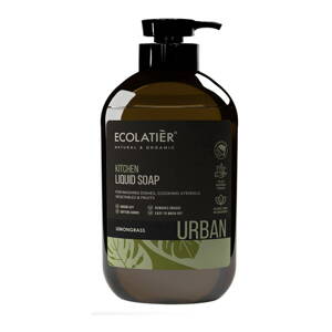 ECOLATIER URBAN CITRÓNOVÁ TRÁVA - gél na umývanie riadu, rúk ovocia a zeleniny 5v1 600 ml