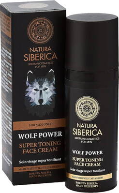 NATURA SIBERICA MAN - SILA VLKA super tonuzijúci pleťový krém 50 ml