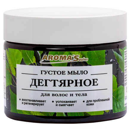 AROMASAULES - Dechtové mydlo na telo a vlasy 250 ml