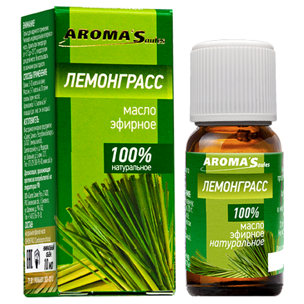 AROMASaules 100% Éterický olej Citronella(citrónová tráva) 10ml